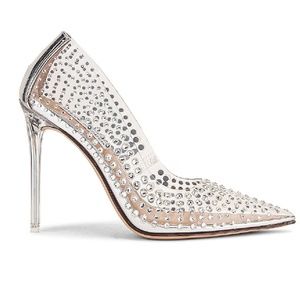 Steve Madden stiletto rhinestone heels. Size 9, but fits like an 8.5